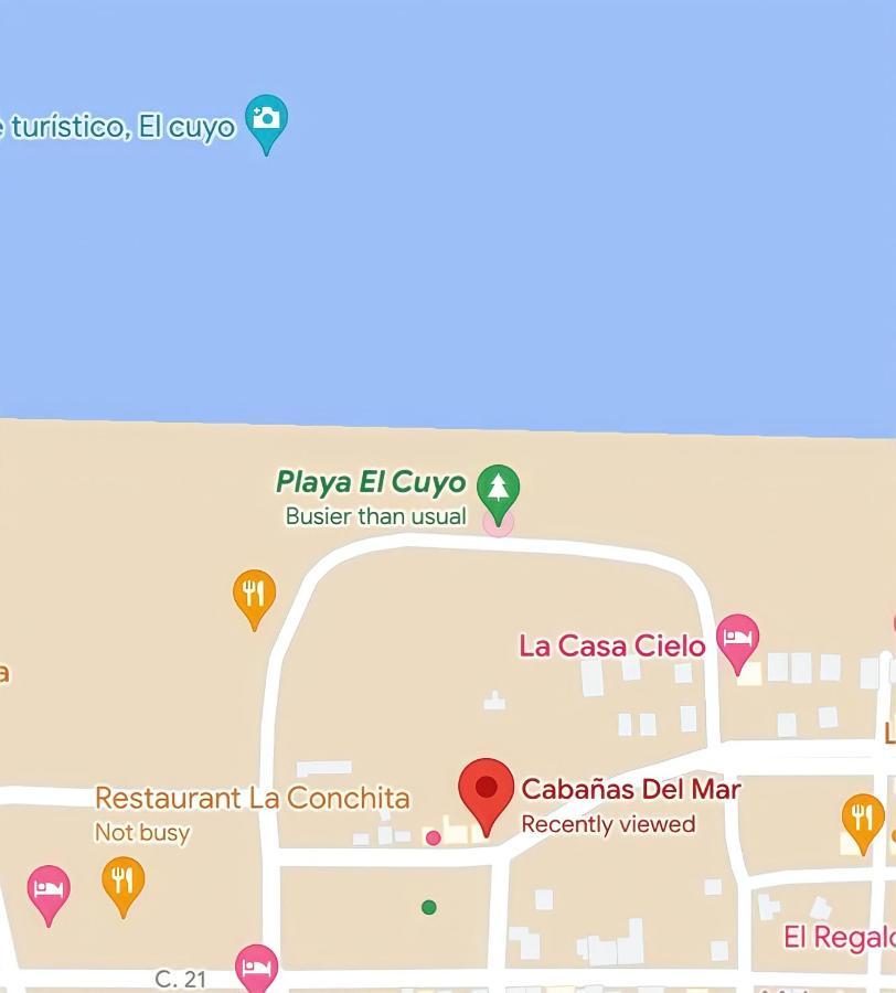 엘 쿠요 Cabana Colibri A 50 Metros De La Playa 아파트 외부 사진